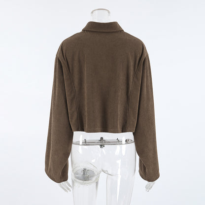 Zola Corduroy Retro Cardigan