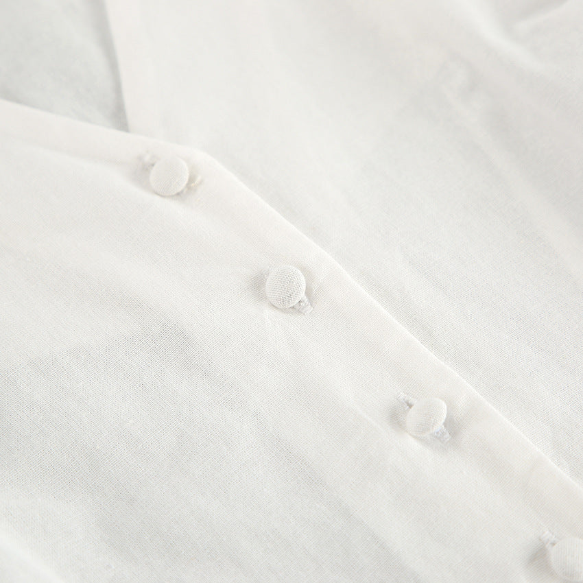Asha Linen Vest Set