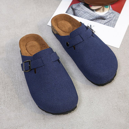 Tahlia Frosted Flat Mules