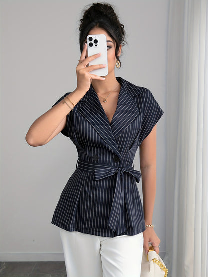 Haut blazer en dentelle Tahlia