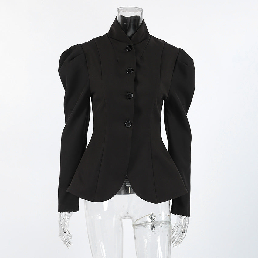 NALIA Noir Heritage Blazer Coat