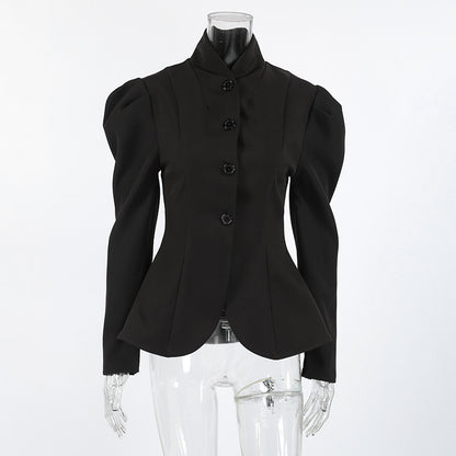 NALIA Noir Heritage Blazer Coat