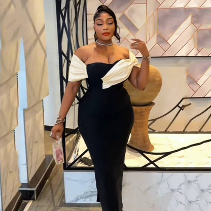 Robe bandage Nolwazi Patchwork Elegance