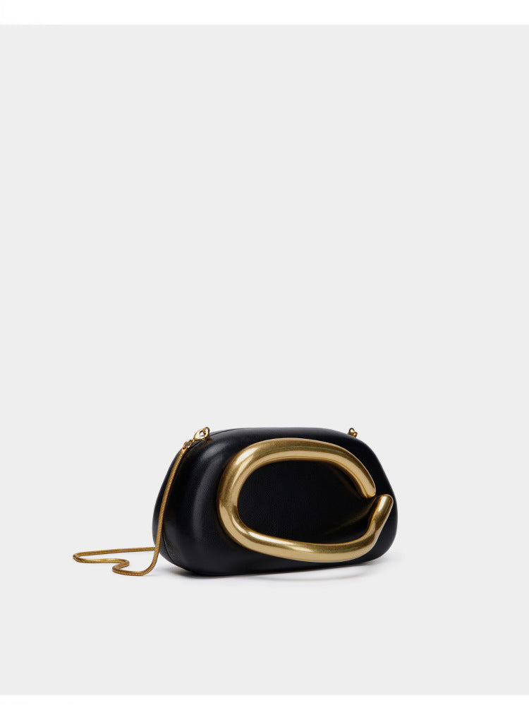 Pochette carrée en métal Sanaa