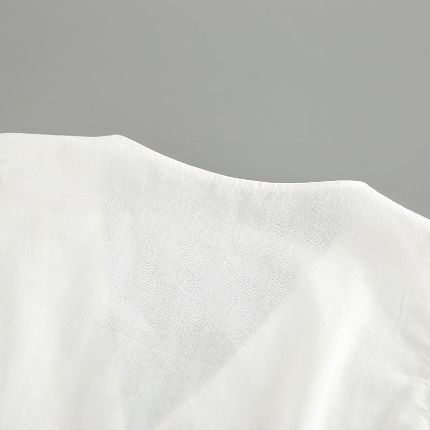 Asha Linen Vest Set