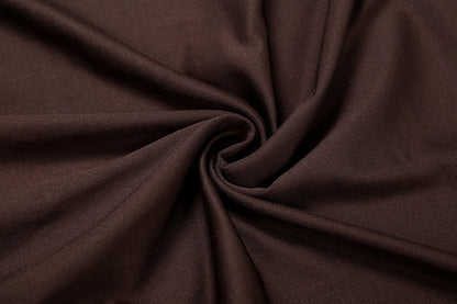 Robe Amira à col foulard fendue et dos nu