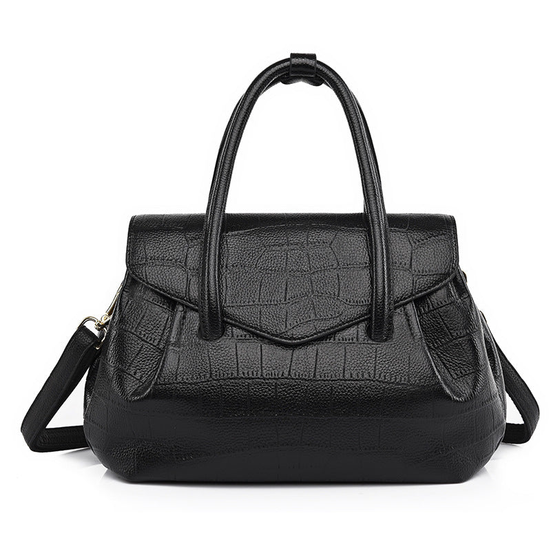 Abeni Croc-Pattern Tote Bag