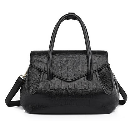 Abeni Croc-Pattern Tote Bag