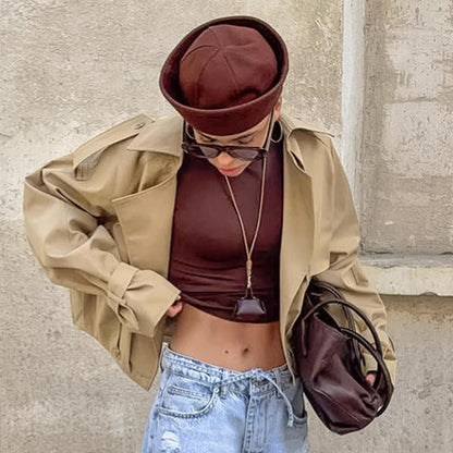 Trench-coat croisé Amisi