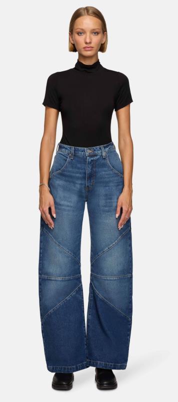 Zamira Bell Bottom High-Waist Jeans