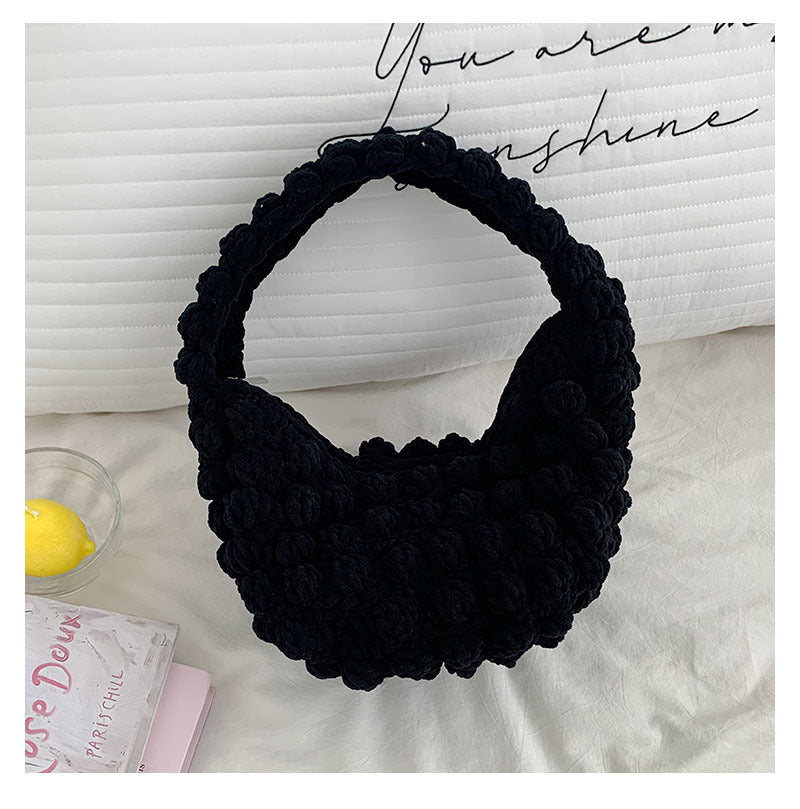 Sac en paille tressée Lua Seaside