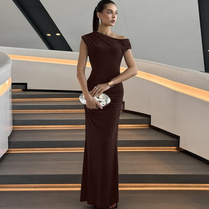 Zama Cutout Pleated Dress