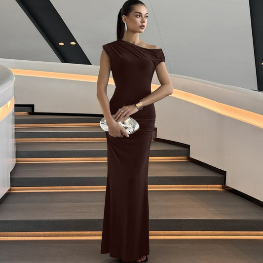 Zama Cutout Pleated Dress