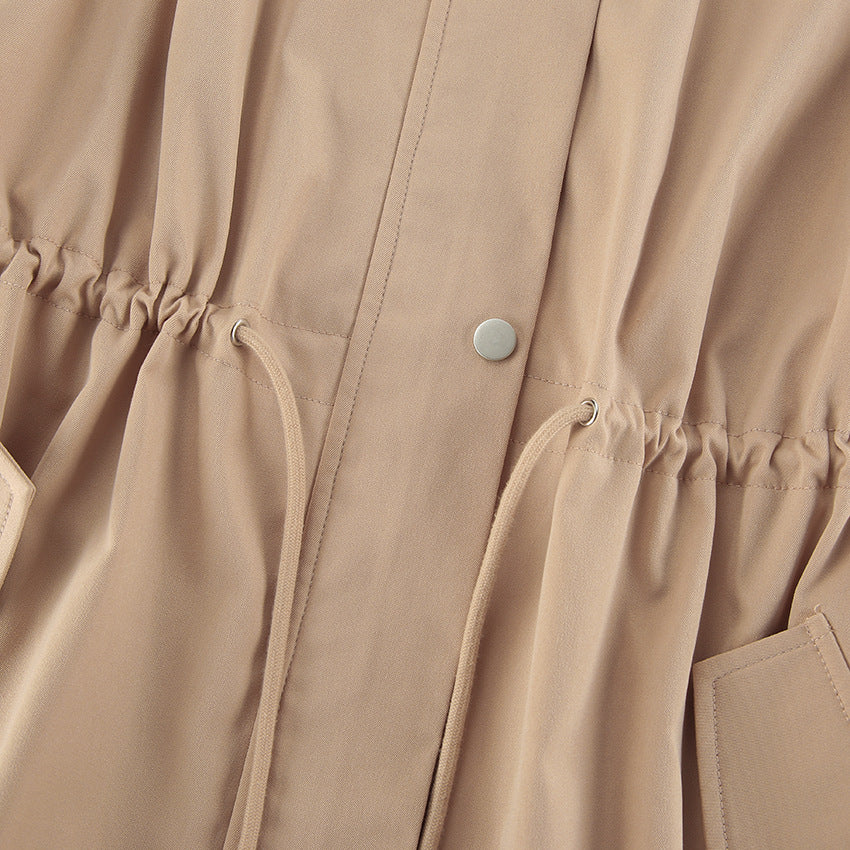 Trench-coat Amara à cordon de serrage