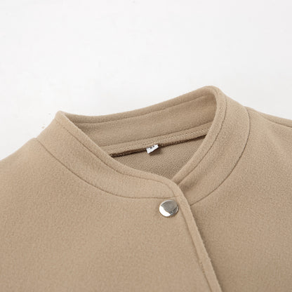 Amahle Khaki Air Wool Jacket