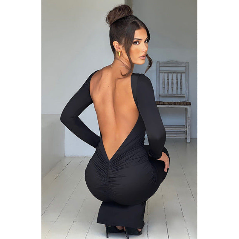 Zola Backless Slim Dress