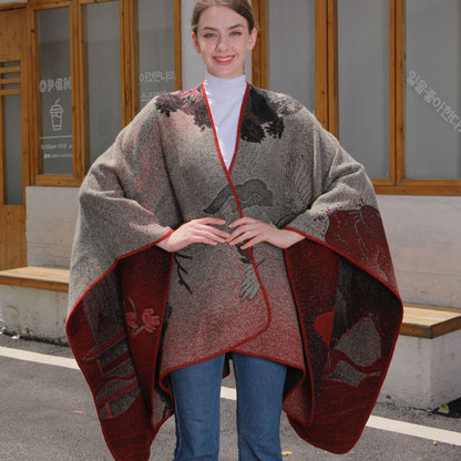 Adama Jacquard Travel Shawl