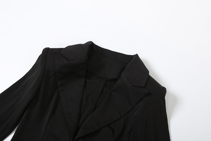 Robe blazer Ebele à décolleté plongeant