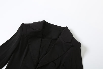 Robe blazer Ebele à décolleté plongeant