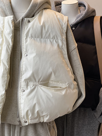 Gilet en coton matelassé Kamaria