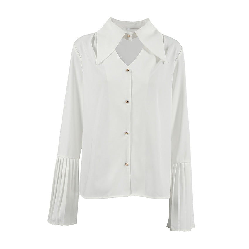 Nolwazi White Whisper Chiffon Shirt