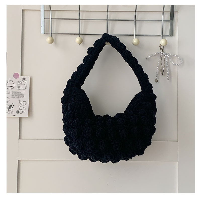 Sac en paille tressée Lua Seaside