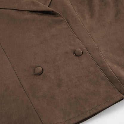 Thabisa Loose Double-Breasted Coat