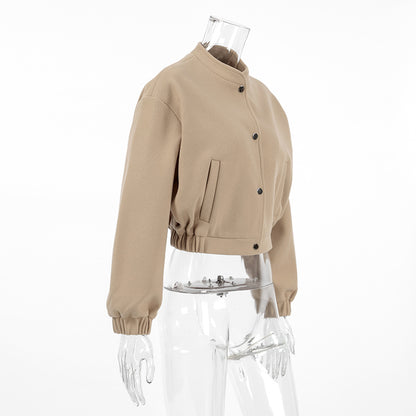 Amahle Khaki Air Wool Jacket