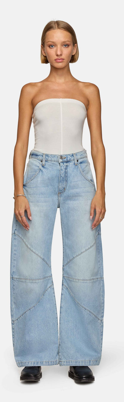 Zamira Bell Bottom High-Waist Jeans