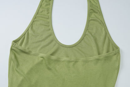 Ekale Streamer Halter Dress