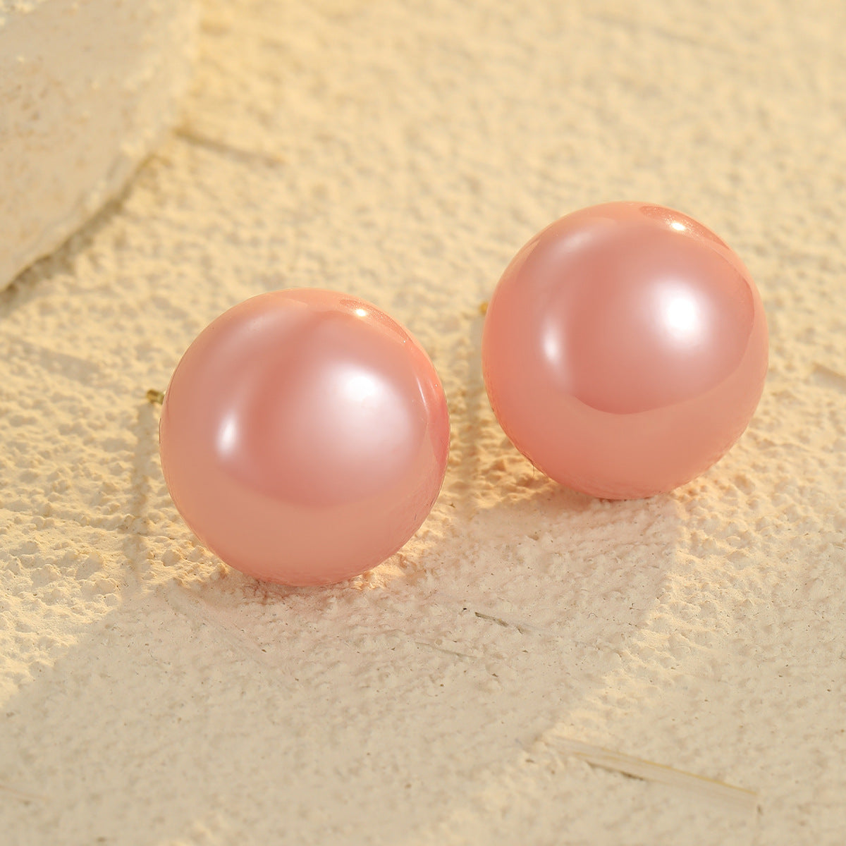 Boucles d'oreilles Amira Glossy Pearl