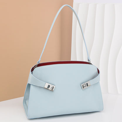 Sac bandoulière Abeni en cuir souple