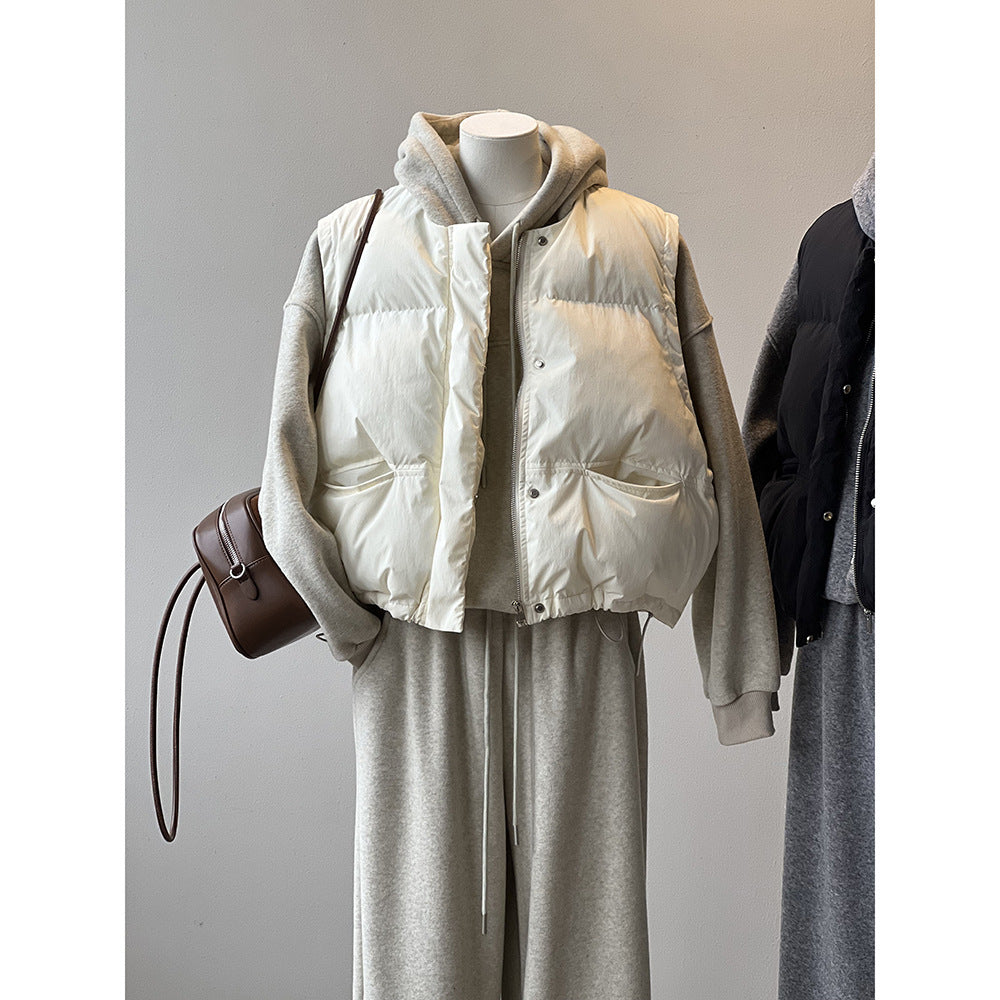 Gilet en coton matelassé Kamaria