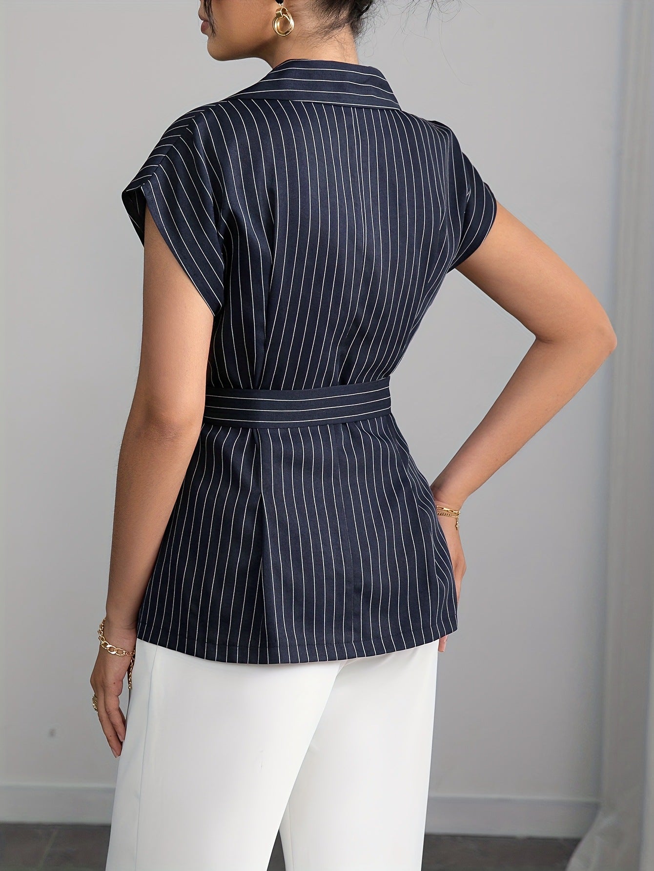 Haut blazer en dentelle Tahlia