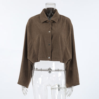 Zola Corduroy Retro Cardigan