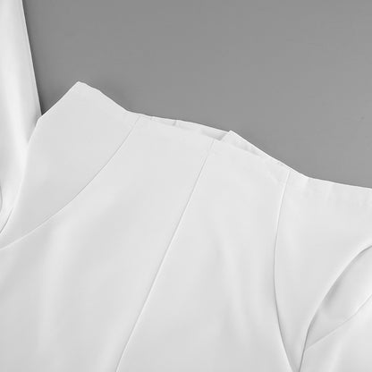 Zola Graceful Autumn V-Neck Coat