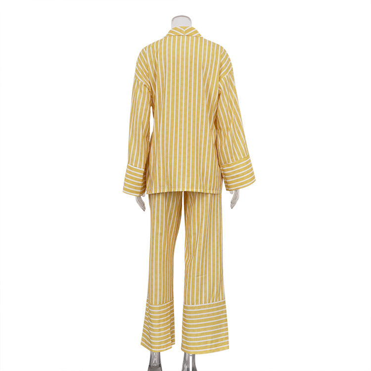 Imara Stripe Lace Set