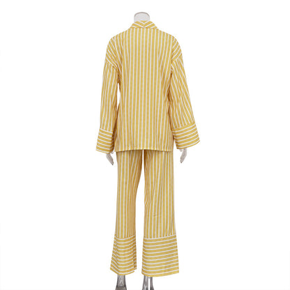 Imara Stripe Lace Set