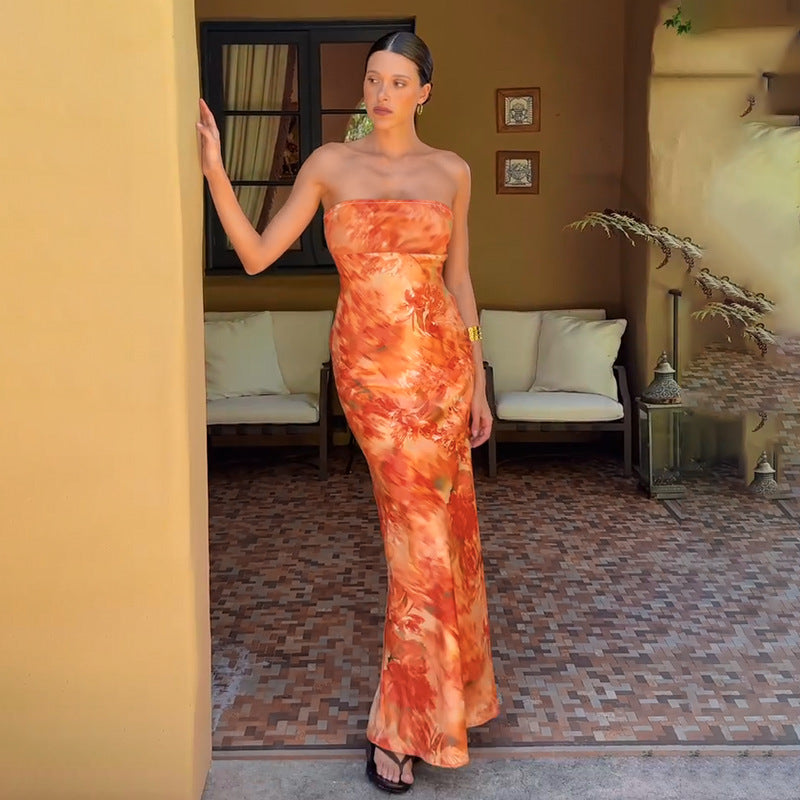 Robe bustier Amara Soleil