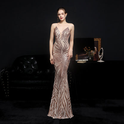 Ayira Royal Fishtail Evening Gown