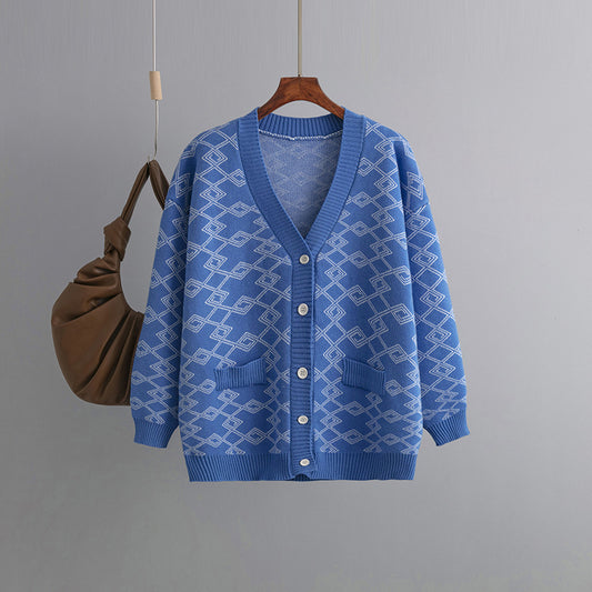 Gilet long jacquard Ifunanya