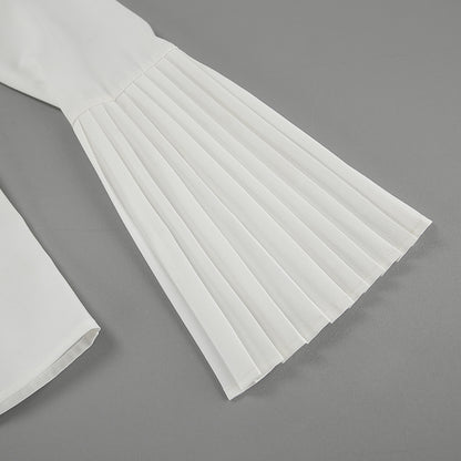 Nolwazi White Whisper Chiffon Shirt