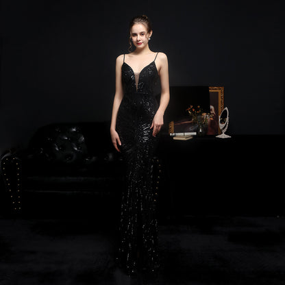 Ayira Royal Fishtail Evening Gown