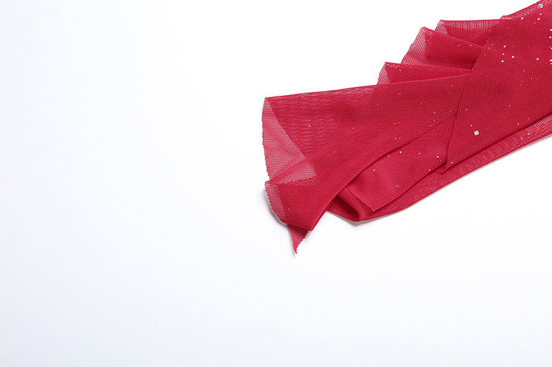 Ayoka Ribbon Asymmetric Dress