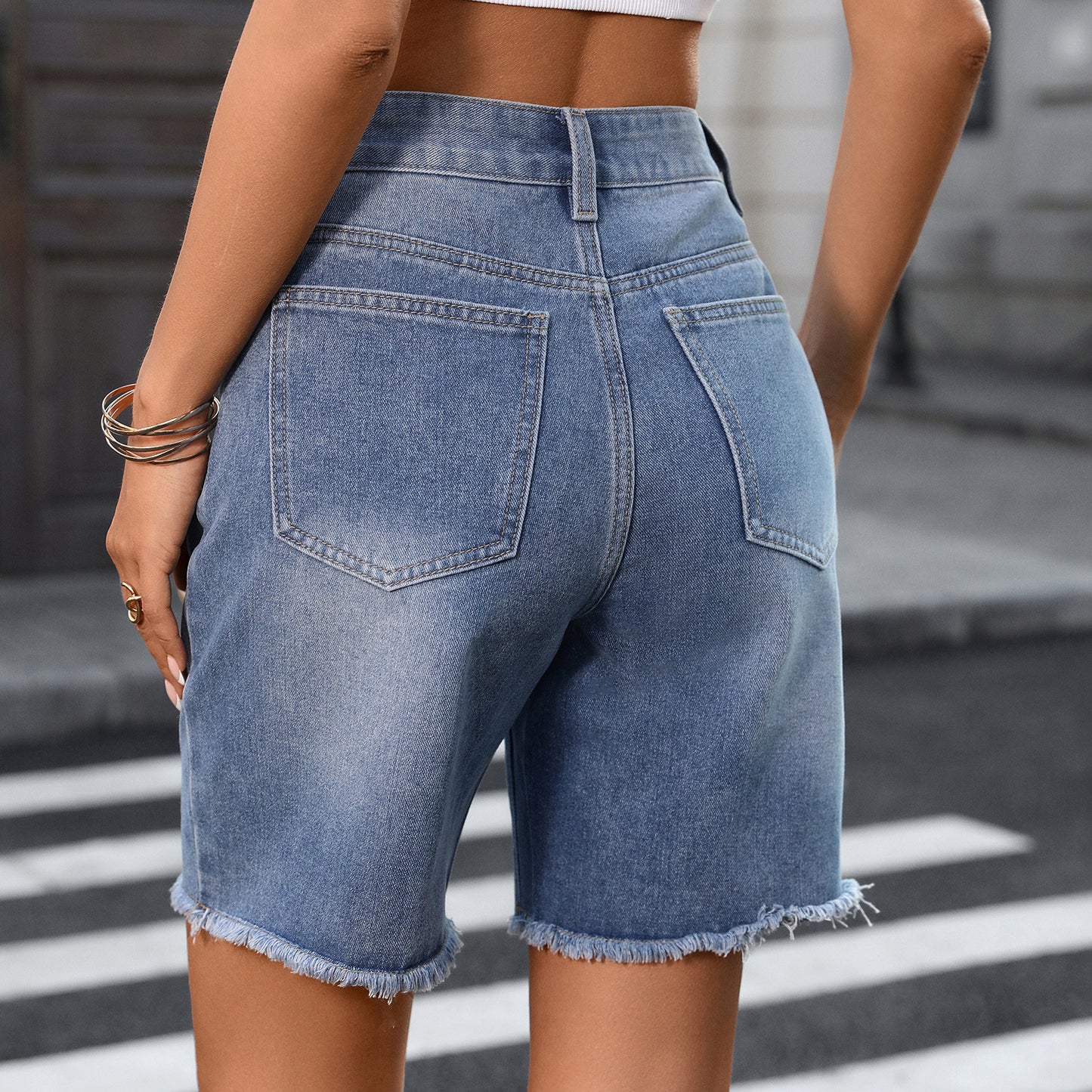 Rehema Premium Denim Shorts