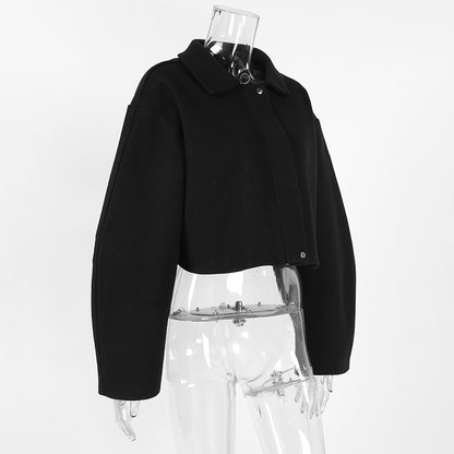 Nyasha Machete Wool Zip Coat