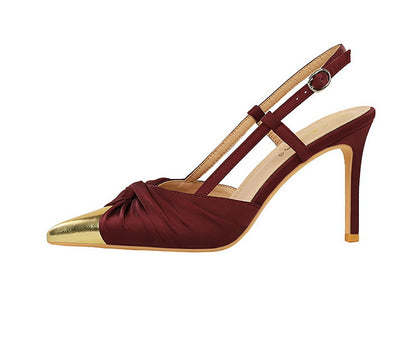Zamira Satin Bow Stilettos