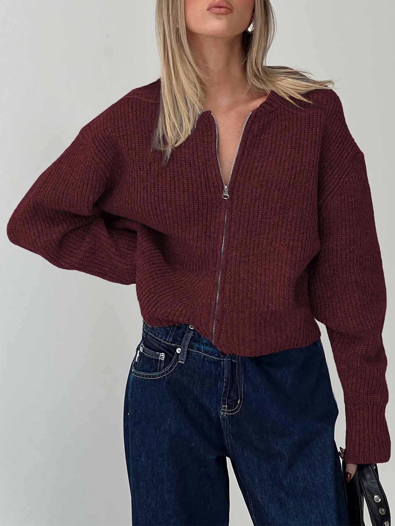 Pull minimaliste en laine Amari