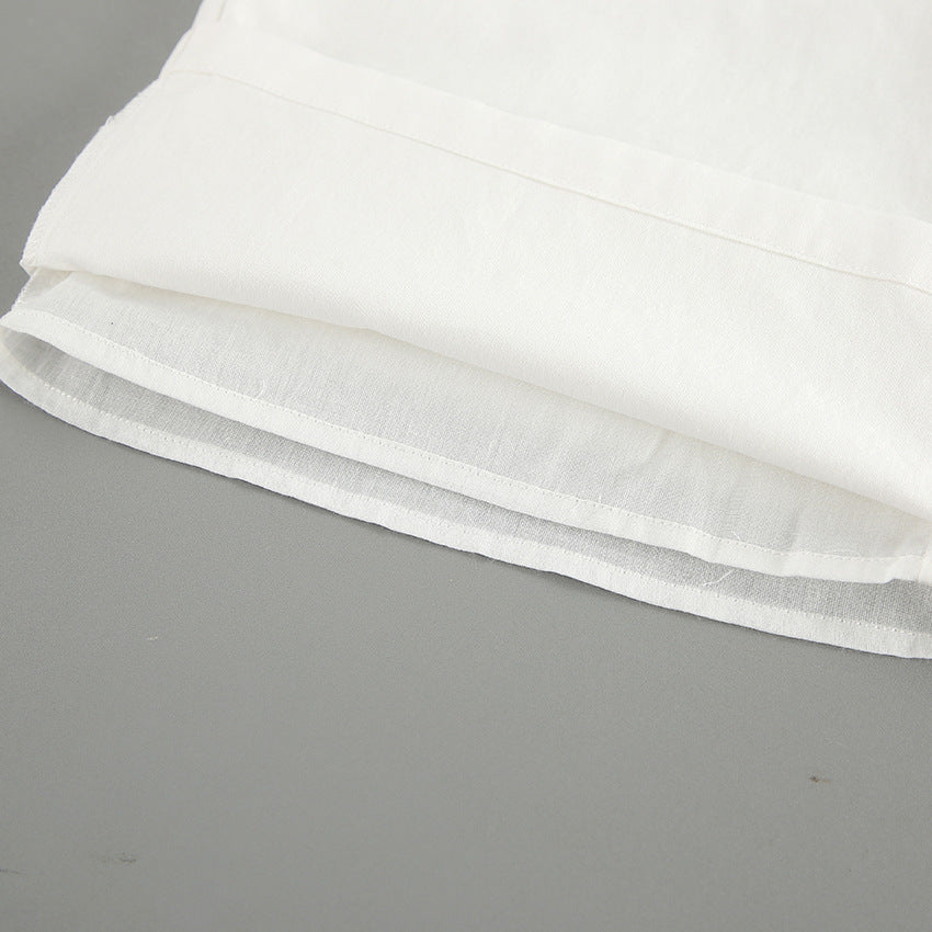 Asha Linen Vest Set