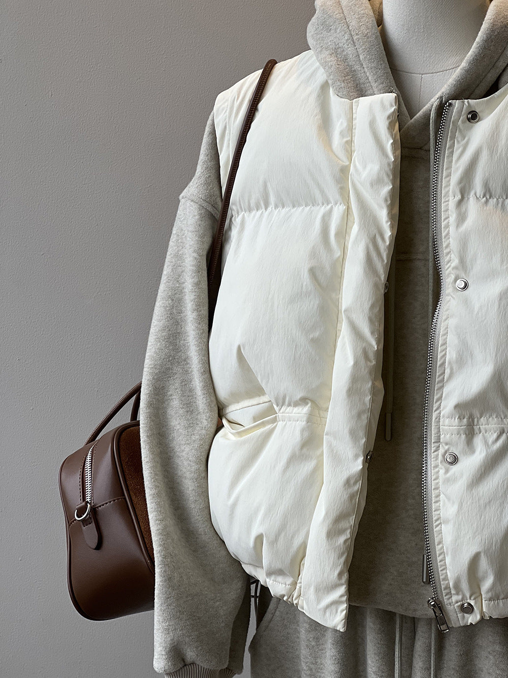 Gilet en coton matelassé Kamaria